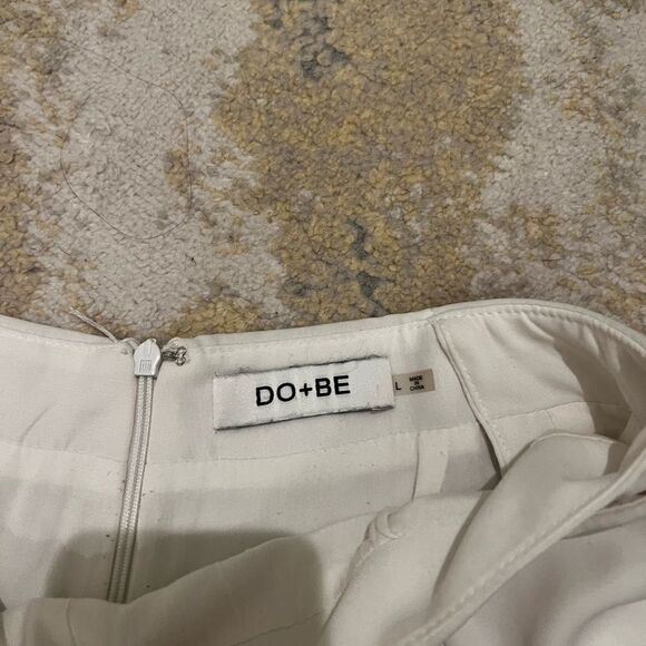 do+be white wrap front flowly high waist shorts - Picture 5 of 5